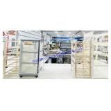 4 Storage Racks & Drawers (Tallest 33")