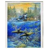 Sea Scene Framed Puzzle 29.5"x23.5"