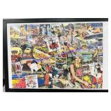 Norman Rockwell Framed Puzzle 22"x32"