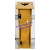 30" Tall Wooden Tissue Box Stand