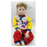 Porcelain Doll (Blue Eyes, Cow Outfit)