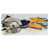Circular Saw, Dual Action Sander, Finish Sander