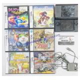 Nintendo DS Lite w/ 6 Games & Charger