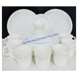 Corelle By Corning Glass Dishes. (16 Large