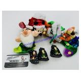 Disney Stocking Ornaments And Lumps Of Coal