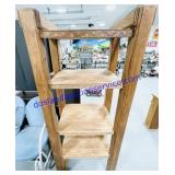 4 Tier Wooden Shelving (20x31.5x72")