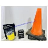 2 Street Cones and 2 Oil Filters