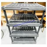 4 Tier Plastic Shelf (3x2