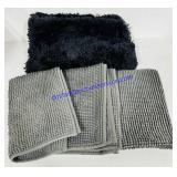 Hand Towels With a Bath Rug