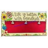 Life is Better with Grandkids photo Canvas