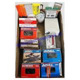 Nails, Staples, Screws and Sandpaper