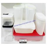 7 Tupperware Containers