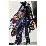 12 Ties And Tie Hanger