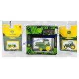 3 John Deere Ornaments