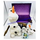 Frozen Olaf Plushies & Chest