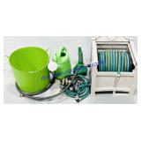 Plastic Garden Hose Reel, Hose Attachments,