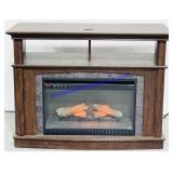Whalen Wooden Electric Fireplace & Space Heater