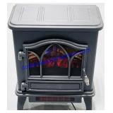 SA Plastic Electric Fireplace Space Heater