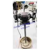 46" Tall 8" Craftsman Bench Grinder On Stand (2
