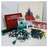 Christmas Canvas, Lights and Other Decor Items