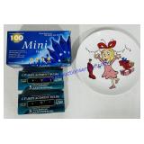 Christmas Plate and Lights