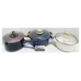 3 Lidded Pots