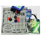 Tic Tac Toe Mat, Yoda Tote Bag, SuDoku Game