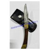 Schrade Pocket Knife with Leather Case