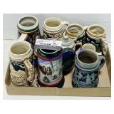 10 Ceramic Steins