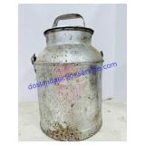 Vintage Metal Milk Jug