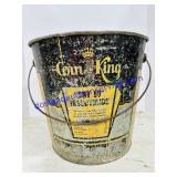 Corn King Dry 50 Insecticide Galvanized Bucket