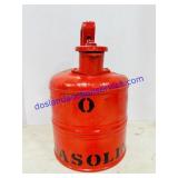 Vintage Red Metal Gas Can