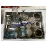 24 Various Sized Canning Jars