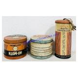 3 Vintage Moth Traps