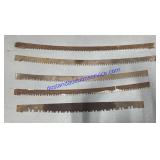 5 Two Man Saw Blades(2-6 Foot)2-66 Inches(1-5