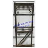 Vintage Wood Screen Door 81"x32"