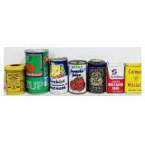 7 Small Food Tins (Varied Brand, Age, Condition,