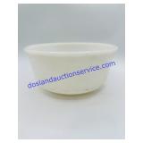 Milk Glass Mixing Bowl