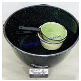 3 Pieces of Enamelware