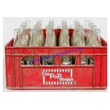 24 Vintage A&W Root Beer Soda Bottles w/ The Pop