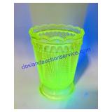 Uranium Glass Vase