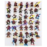 40 Rubber California Raisins Figures
