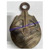 Wood And Metal Pulley