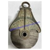 Wood And Metal Pulley