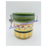 WCL Pottery Bright & Cheerful Ceramic Floral Jar