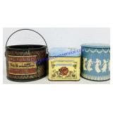 3 Mixed Tins (Varied Age, Condition, Brand, & Lid
