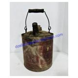 Vintage Metal Gasoline Can