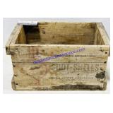 USCC. Shot-Shells Antique Wooden Ammo Crate