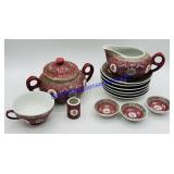 Vintage Chinese Porcelain Tea Set