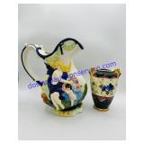 Ceramic Vase & Pitcher